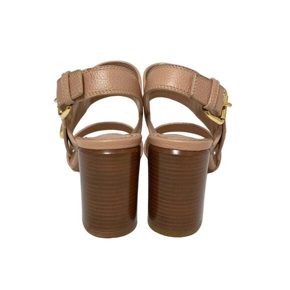 LOUIS VUITTON Horizon Line Sandals - Pink Women's Sandals Leather 620-082025 - Picture 4 of 8